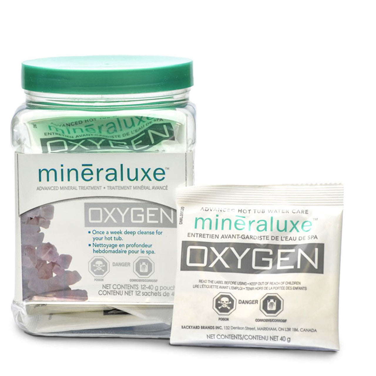 Mineraluxe Oxygen 400gr Traitement Choc Oxydant