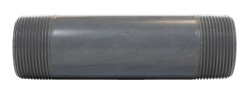 Lasco Mamelon PVC gris 1 1/2" x 6" Schedule 80