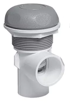 Waterway Valve Marche/Arrêt 1 Voie 1" Vertical 5-Points Scallop Gris — Pièces | Destination Piscine Aide St-Bruno