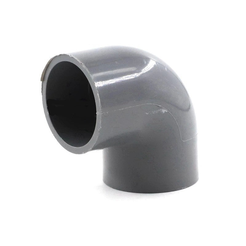 Dura Coudre 90 Coude 1,5" Vissé-Collé PVC Blanc 411-015 — Plomberie | Destination Piscine Aide St-Bruno