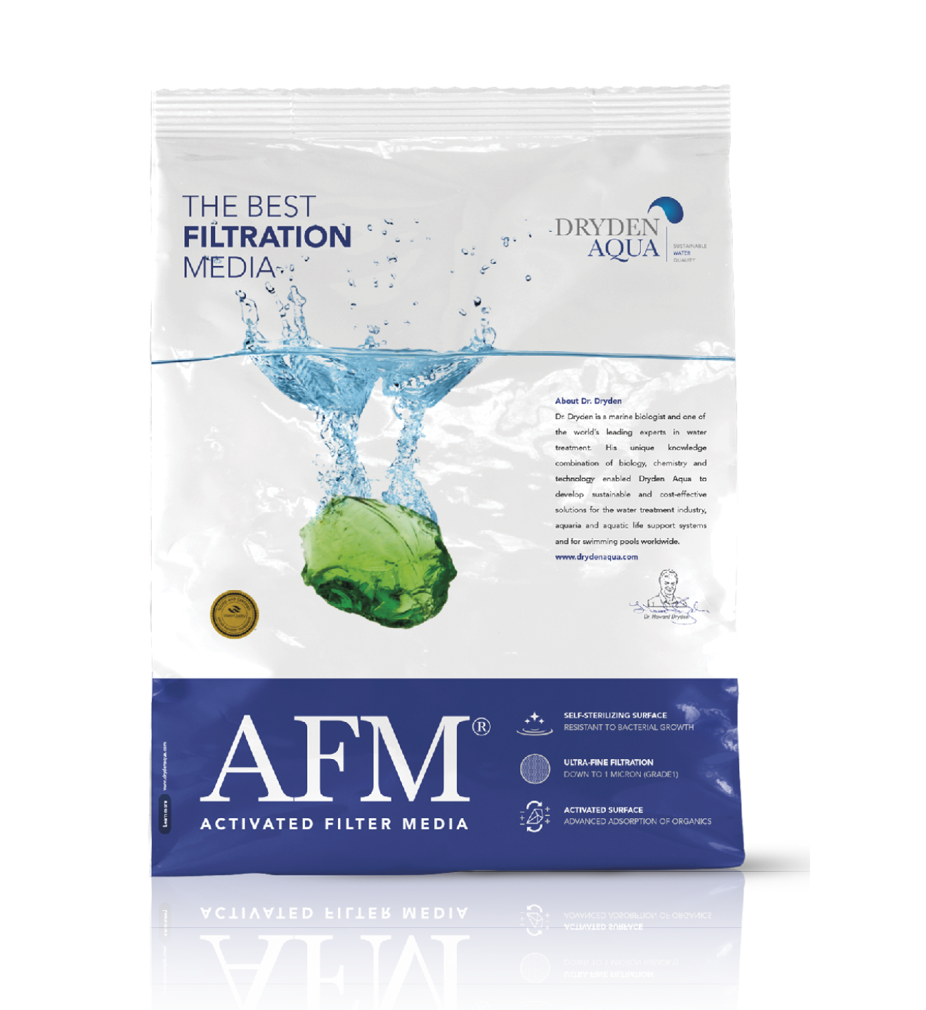 Dryden Aquamedia AFM NG Agent Filtrant 25 Lbs AQD10040 — Équipement | Destination Piscine Aide St-Bruno