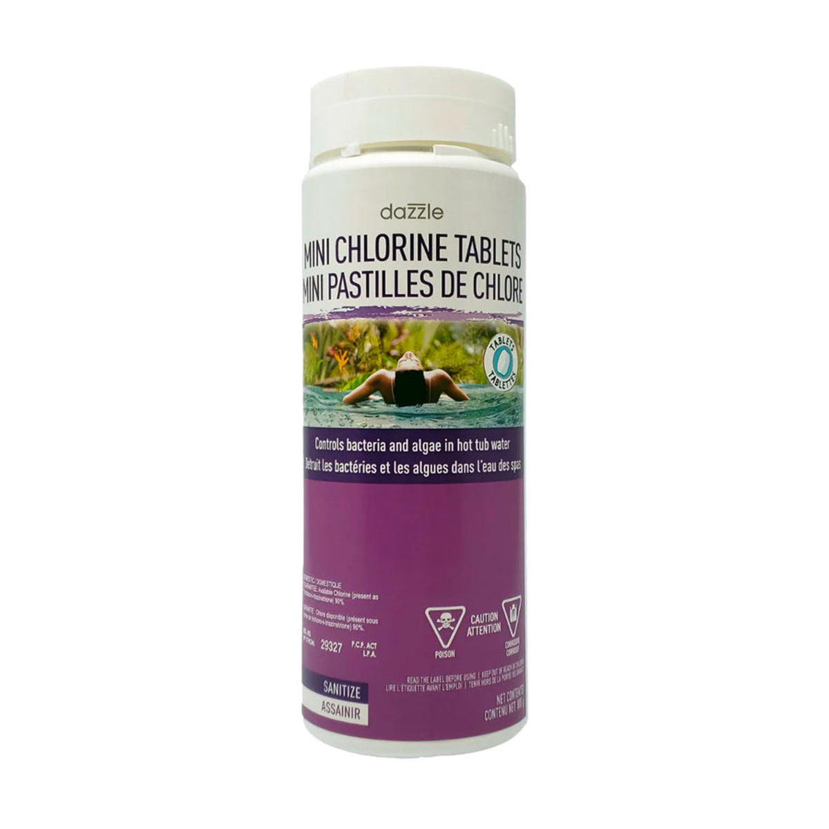 Dazzle Pastilles de Chlore 800gr DAZ08201 — Chimie | Destination Piscine Aide St-Bruno