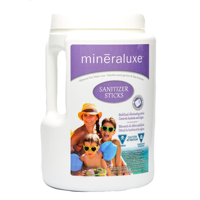 Mineraluxe Sanitizer Sticks 750g — Chimie | Destination Piscine Aide St-Bruno