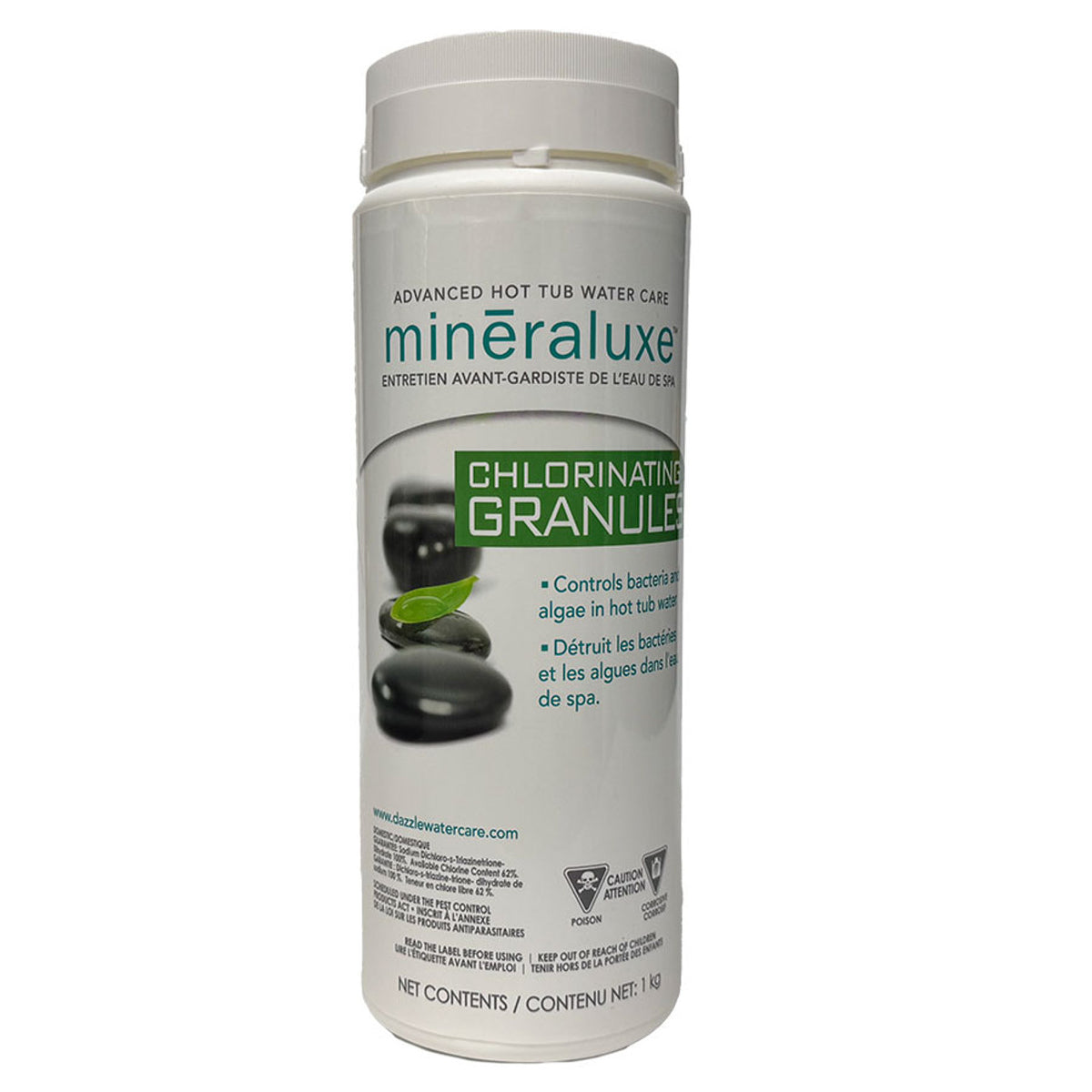 Mineraluxe Chlore en granules stabilisé 1 kg DML00530