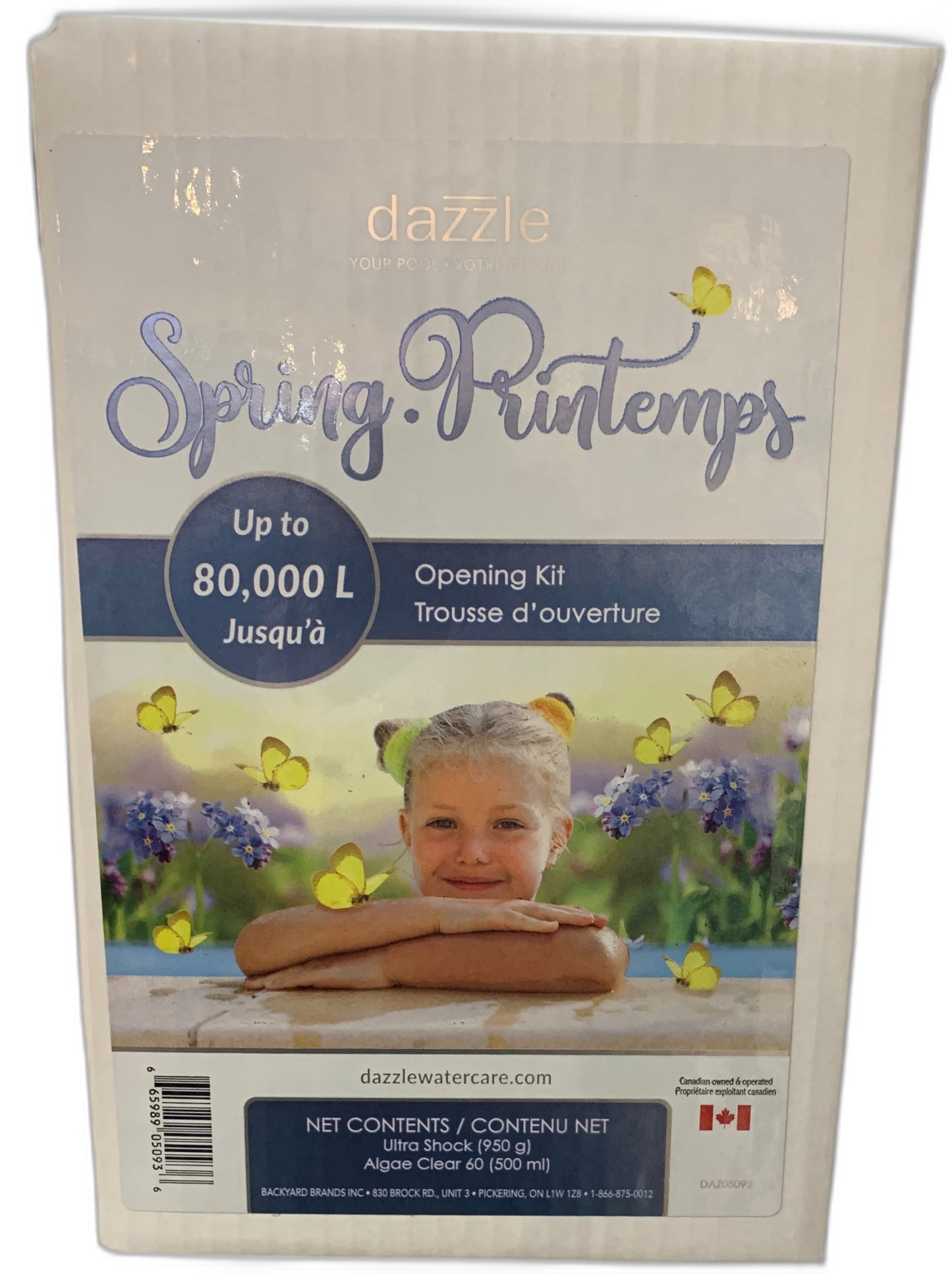 Dazzle Trousse de mise en service traditionnelle 80 000L DAZ05093 — Ouverture | Destination Piscine Aide St-Bruno