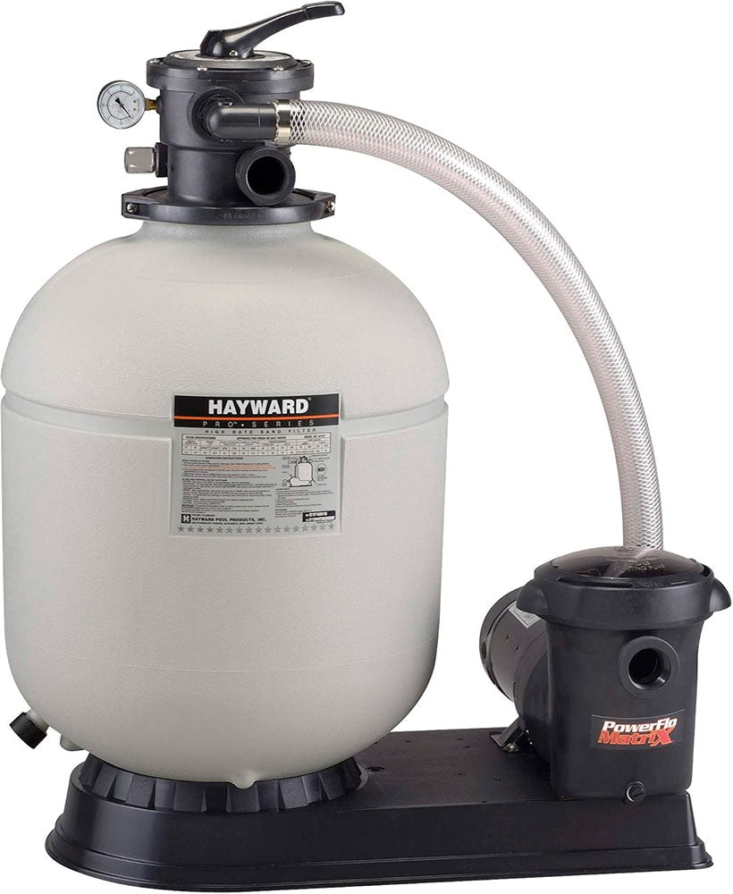 Hayward Filtre Pro-Série 21 po avec boyau 225 lb valve 1,5 po HAY-05-6005