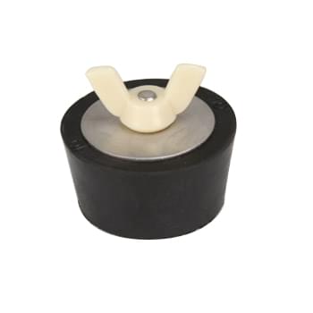 Bouchon Noir Vissé 1.5po - Piscine et Spa 844268011626