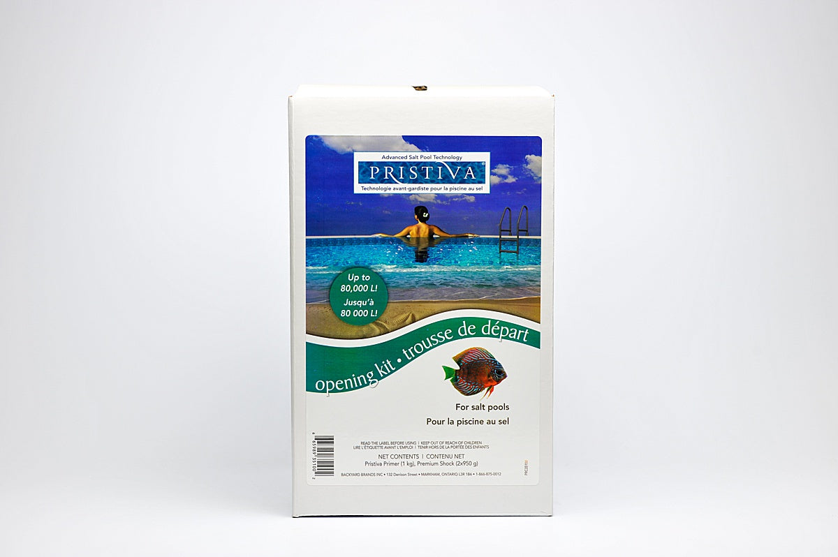 Pristiva Trousse d'Ouverture Piscine au Sel 80,000L PRC35101