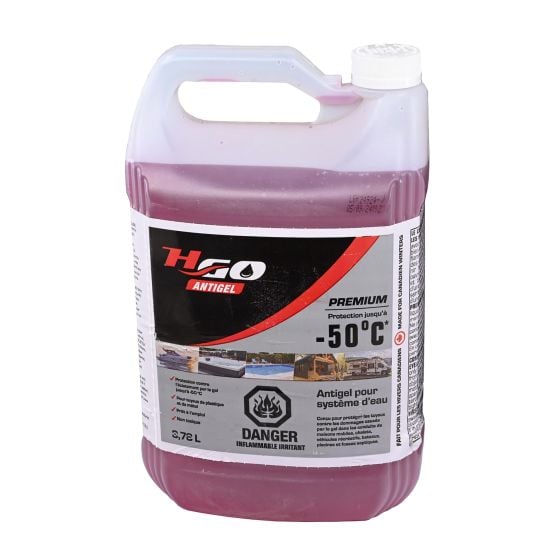 H-Go Antigel pour Plomberie 3.78L - Code 6000860316 — Chimie | Destination Piscine Aide St-Bruno