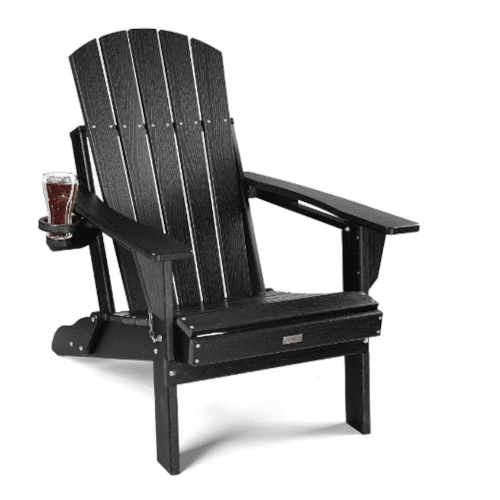 ŌWOW Chaise Adirondack Pliante 350 lb | SKU 1/101BK