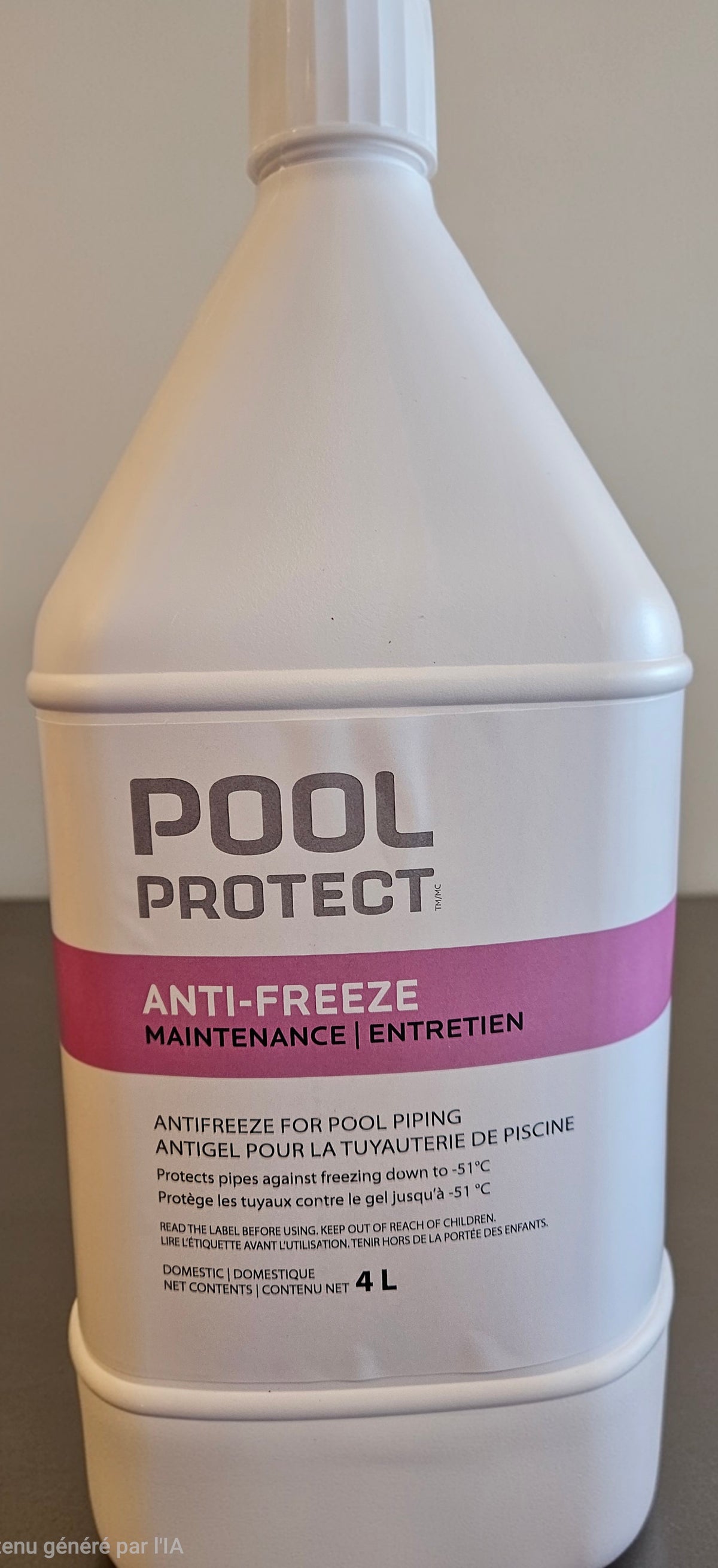 Pool Protect antigel 4 litres i26