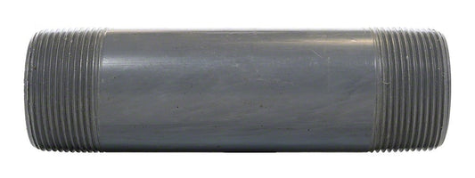 Lasco Mamelon PVC gris 1 1/2" x 6" Schedule 80