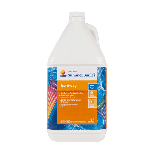 Summer Smiles Antigel pour Tuyauterie de Piscine 4L