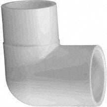 LascoCoude PVC 90° Mâle-Femelle 1,5" Blanc 409-015BC