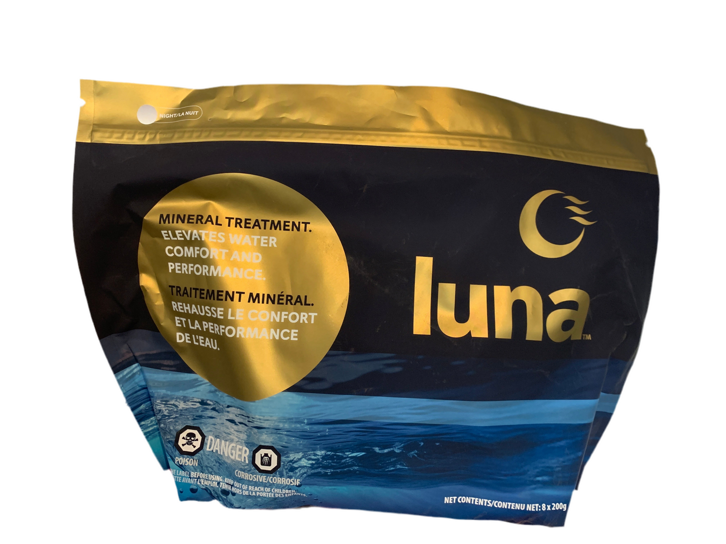 Luna 8 sachets de 200gr - Day & Night - BYB10091 — Chimie | Destination Piscine Aide St-Bruno