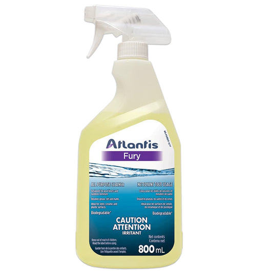 Atlantis Fury Nettoyant Tout Usage 800mL | Destination Piscine Aide St-Bruno