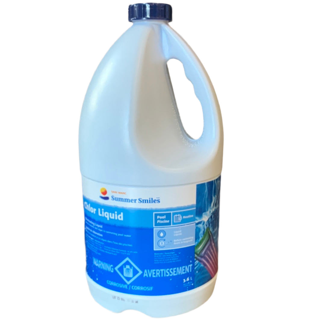 Sani Marc Chlore Liquide 3.6L — Chimie | Destination Piscine Aide St-Bruno