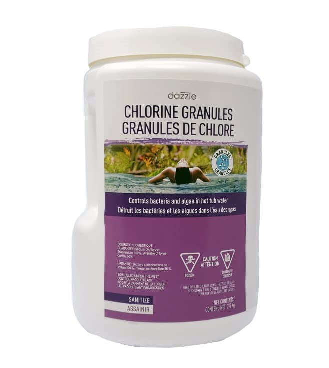 Dazzle Chlore Granulé Spa 2,5 kg DAZ08302