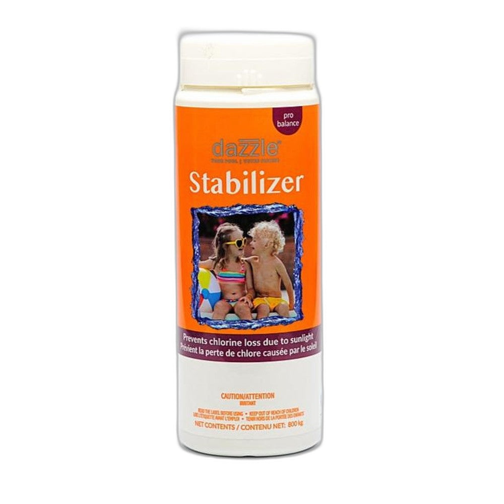 Dazzle Stabilizer 800gr - Stabilisateur pour Piscine DAZ04040 — Chimie | Destination Piscine Aide St-Bruno