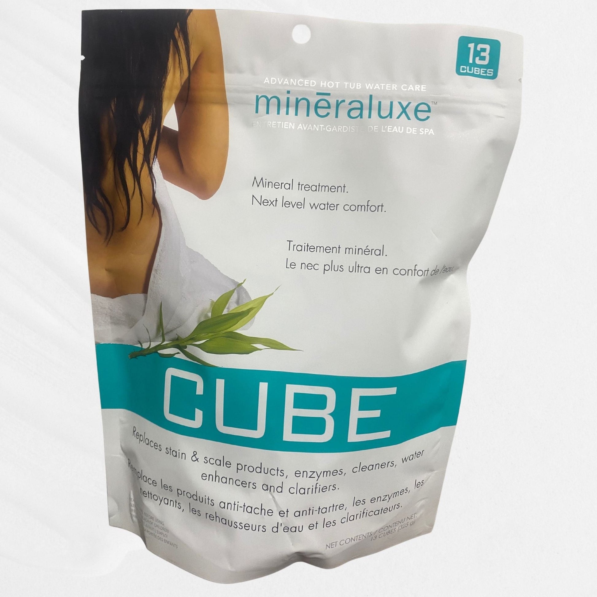 Mineraluxe 13 cubes - Traitement minéral hebdomadaire — Chimie | Destination Piscine Aide St-Bruno