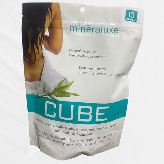 Mineraluxe 13 cubes - Traitement minéral hebdomadaire — Chimie | Destination Piscine Aide St-Bruno