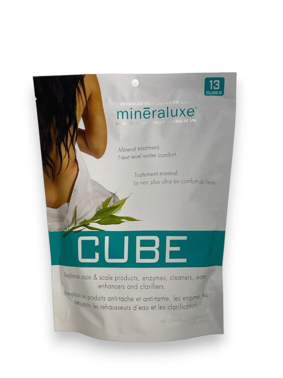 Mineraluxe 13 cubes - Traitement minéral hebdomadaire — Chimie | Destination Piscine Aide St-Bruno