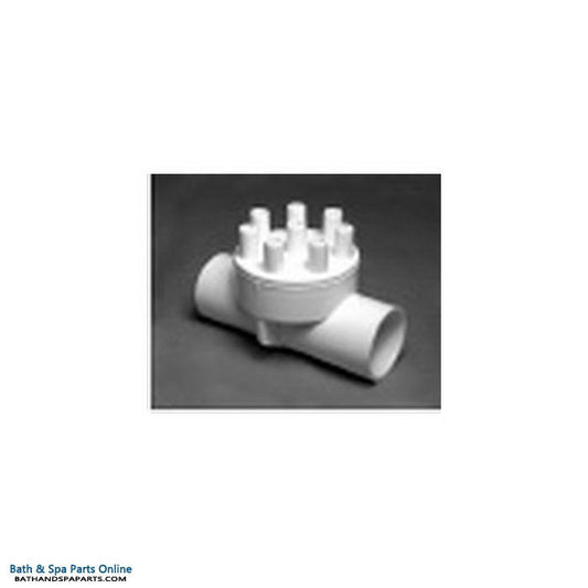 Manifold 1'' collé x 1'' collé 8 sorties 3/8'' lisse 672-5070 — Pièces | Destination Piscine Aide St-Bruno