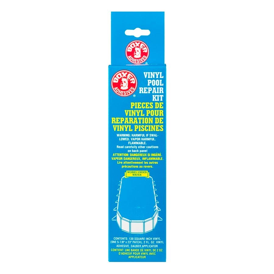 BOXER ADHESIVES Kit de Réparation Vinyl Piscine 118ml — Piscines | Destination Piscine Aide St-Bruno