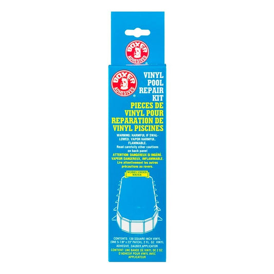 BOXER ADHESIVES Kit de Réparation Vinyl Piscine 118ml — Piscines | Destination Piscine Aide St-Bruno
