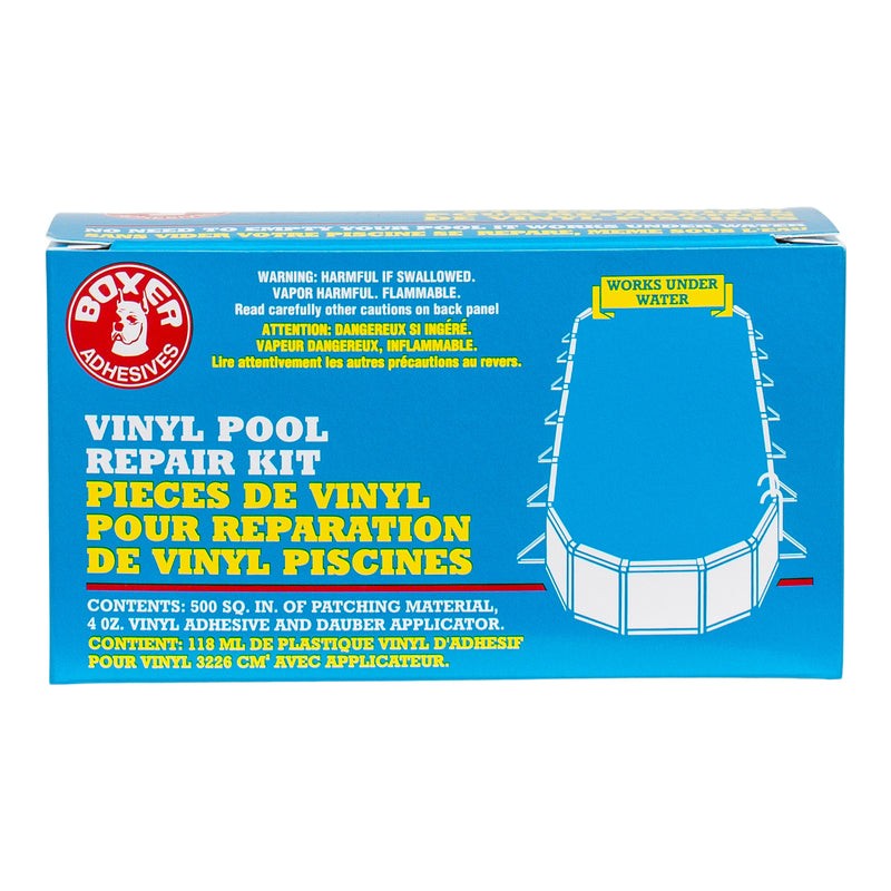 BOXER ADHESIVES Kit de Réparation Vinyl Piscine 118ml — Piscines | Destination Piscine Aide St-Bruno