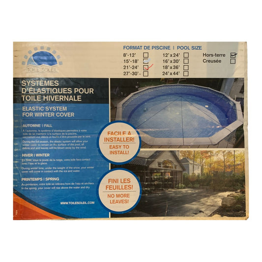 Système Élastiques 21'-24' Ronde SR2124 — Couvertures | Destination Piscine Aide St-Bruno