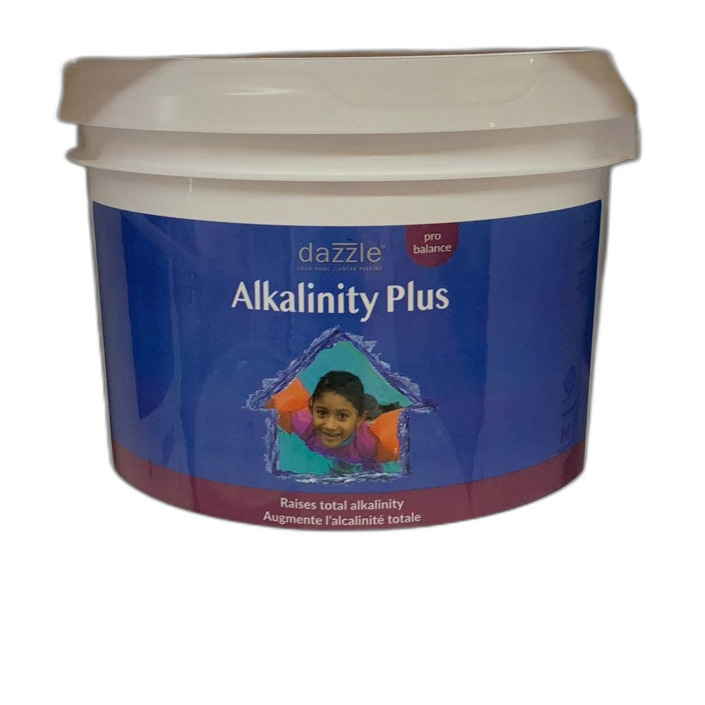 Dazzle Alkalinity Plus 8 kg DAZ04003 — Chimie | Destination Piscine Aide St-Bruno