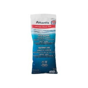 Atlantis Ultimate Shock Traitement Choc 450g — Chimie | Destination Piscine Aide St-Bruno