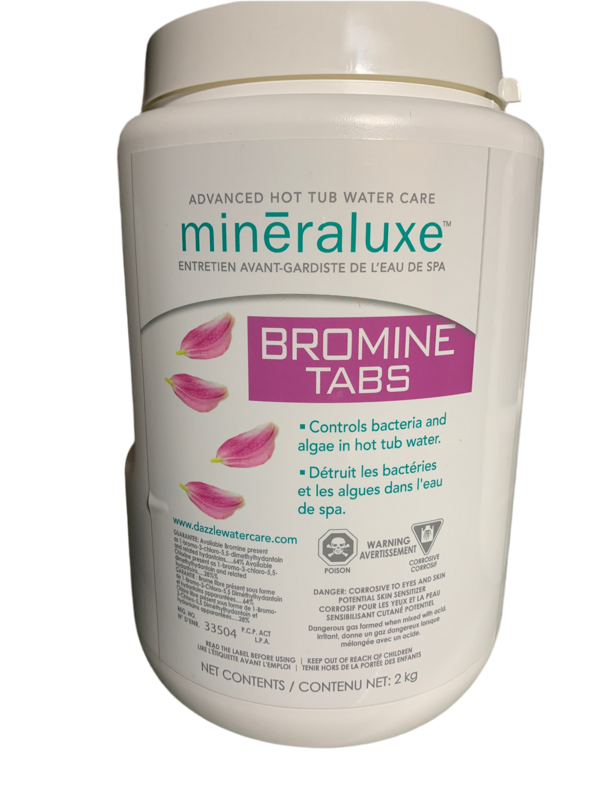 Mineraluxe Pastilles de Brome 2.5kg DML09564 — Chimie | Destination Piscine Aide St-Bruno