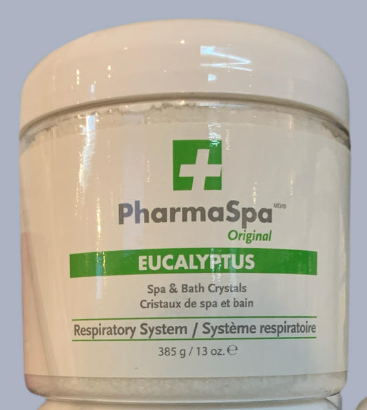 PharmaSpa Cristaux Eucalyptus Aromathérapie 385gr - PHS-13OZ-CRY-03 — Spas | Destination Piscine Aide St-Bruno
