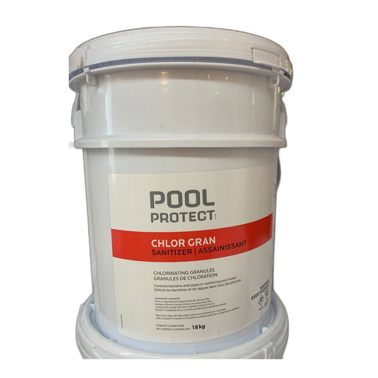 Pool Protect Chlore Granulé 18kg — Chimie | Destination Piscine Aide St-Bruno