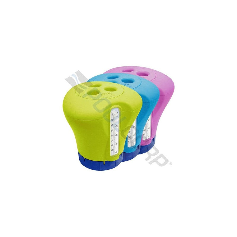 Poolstyle Distributeur de chlore flottant avec thermomètre PSL-45-5103 — Chimie | Destination Piscine Aide St-Bruno