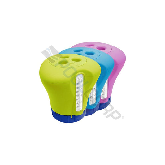 Poolstyle Distributeur de chlore flottant avec thermomètre PSL-45-5103 — Chimie | Destination Piscine Aide St-Bruno