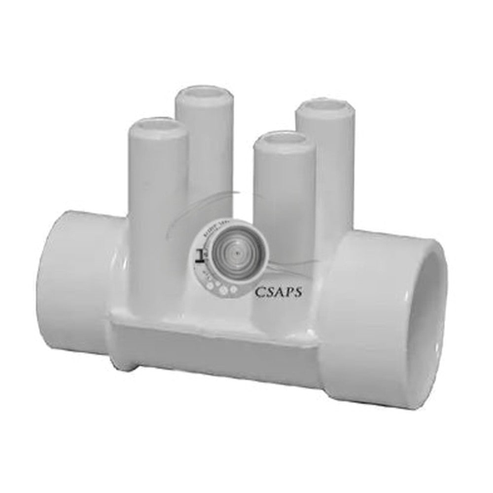 Manifold 1-1/2" Femelle x 1-1/2" Mâle, 4 sorties 3/4" - 672-4150 — Pièces | Destination Piscine Aide St-Bruno