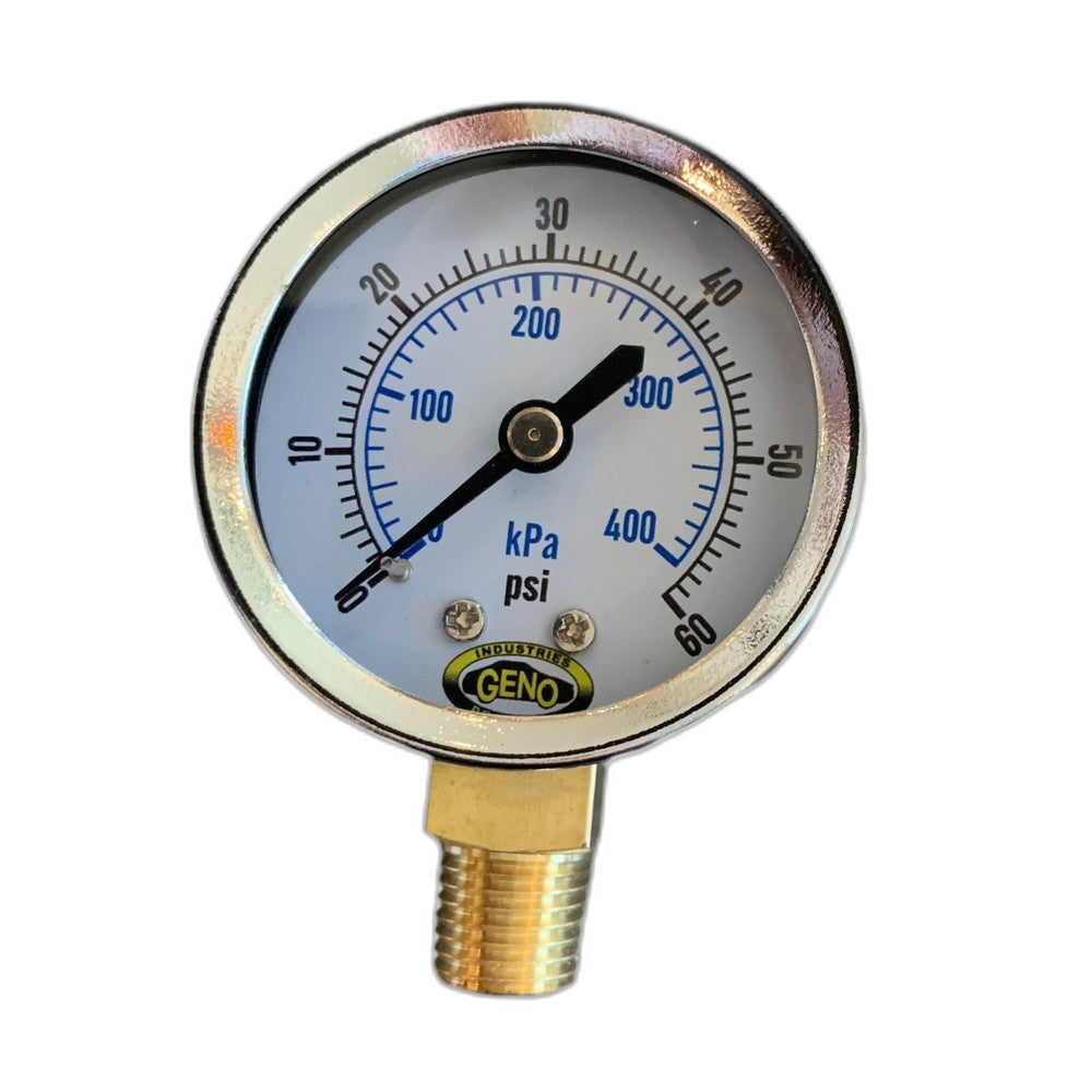 GENO Manomètre 60PSI Mano-60 — Pièces | Destination Piscine Aide St-Bruno