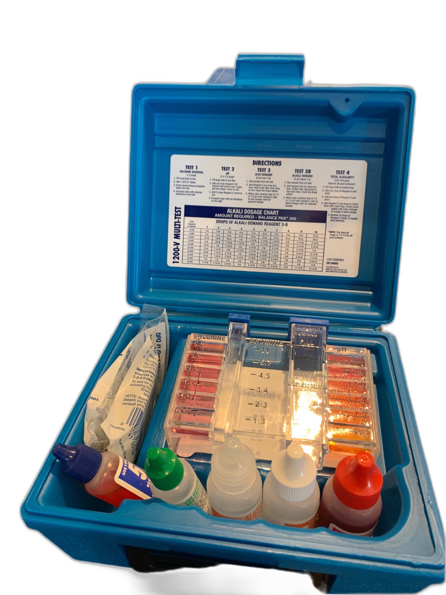 AquaChek Trousse d'analyses d'eau 5 en 1 Multi-Test — Accessoires | Destination Piscine Aide St-Bruno