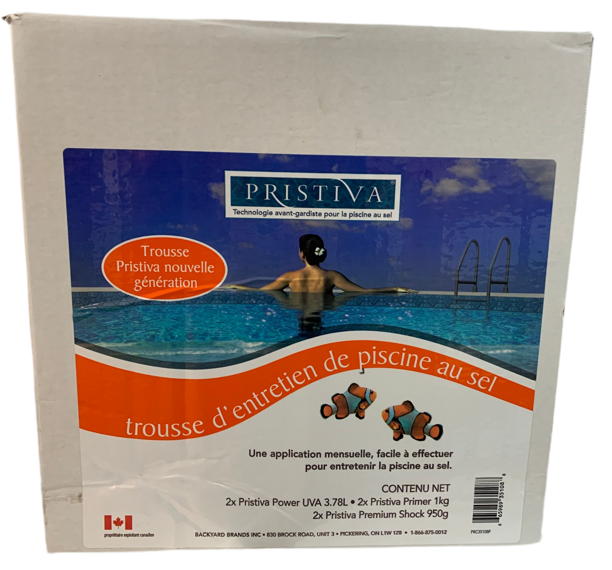 Pristiva Nouvelle Génération - Trousse Mineraluxe Complète PRC35108 — Chimie | Destination Piscine Aide St-Bruno