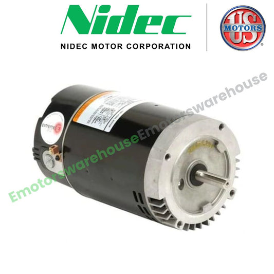 NIDEC ODP Moteur fileté 1HP 115/230V piscine spa #ASB128 — Pièces | Destination Piscine Aide St-Bruno