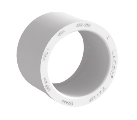 Westlake Pipe & Fittings Douille réductrice en PVC 2 » x 1.5 » Spigot x Slip SCH40 437251bc