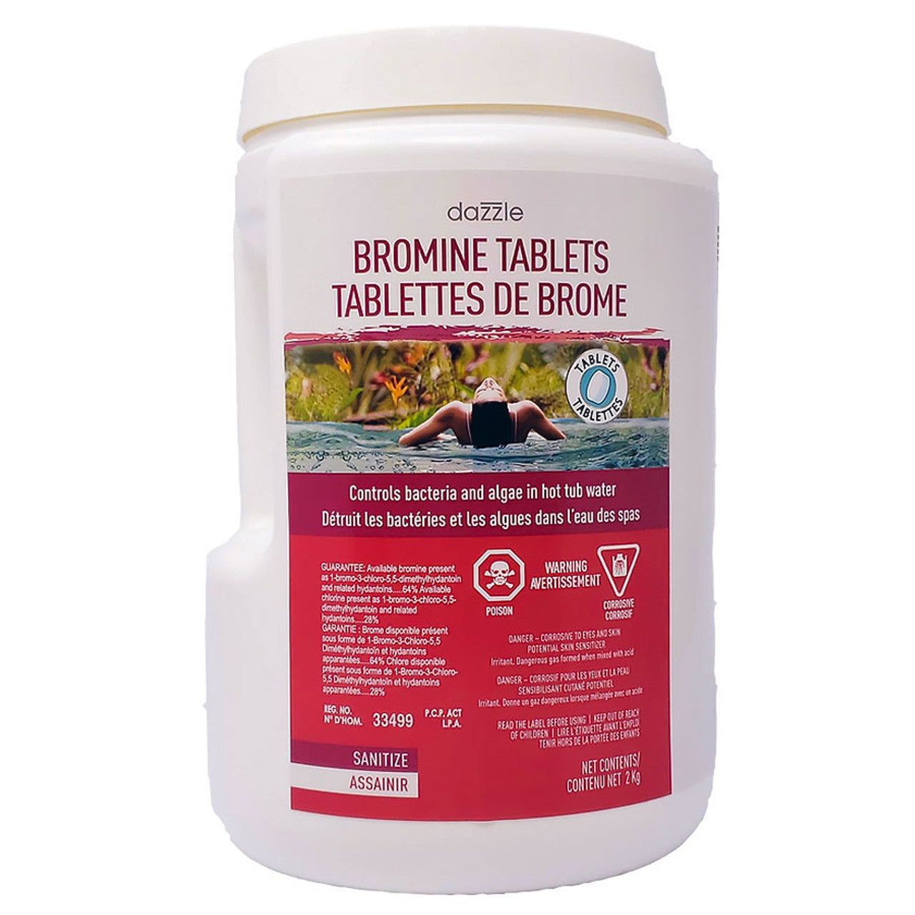 Dazzle Pastilles de Brome 2 kg DAZ08502