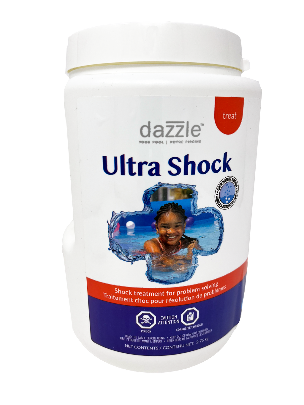 Dazzle Ultra Shock 2.75kg Traitement Choc DAZ02502
