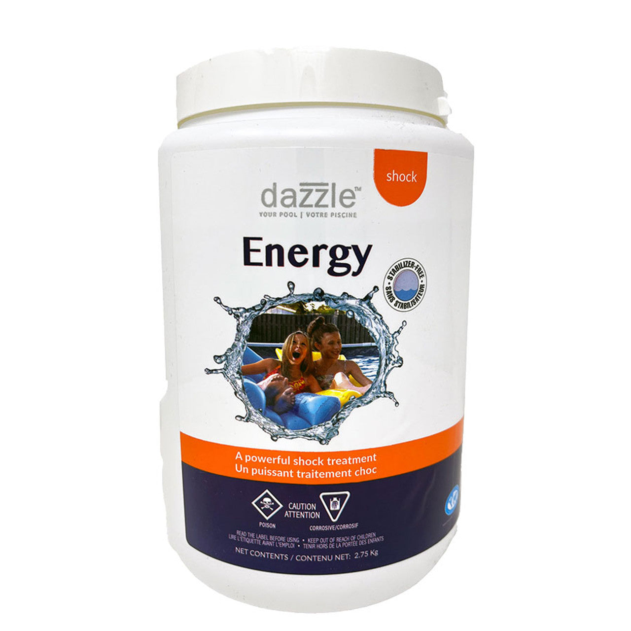 Dazzle Energy Choc 2,75 kg| Traitement Choc Piscine