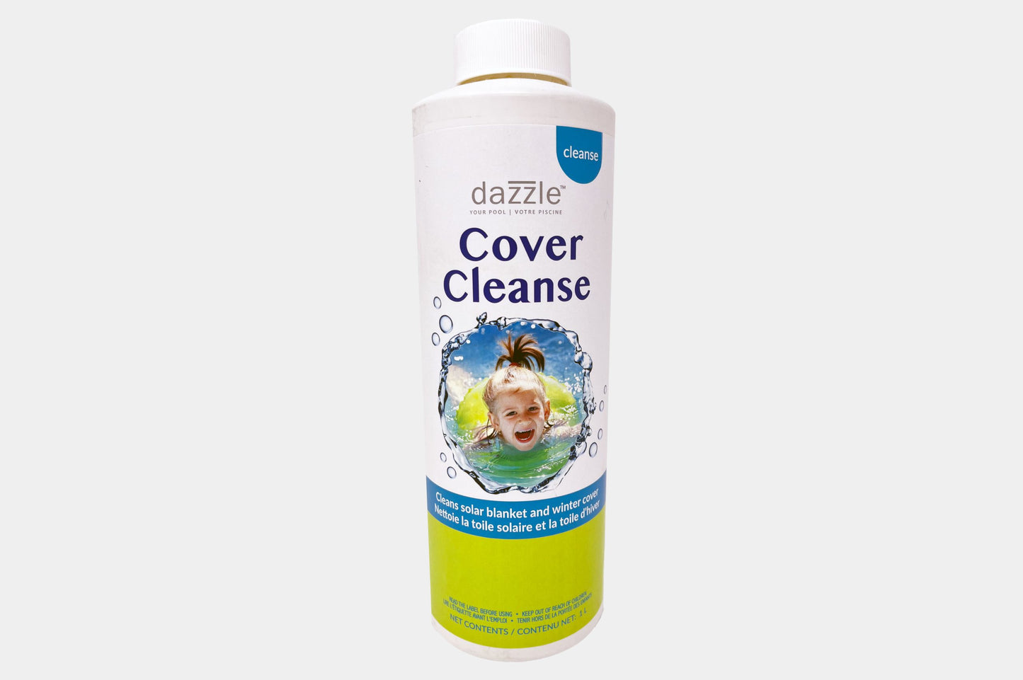 Dazzle Cover Cleanse Nettoyant Toile Solaire 1L DAZ05013 — Couvertures | Destination Piscine Aide St-Bruno
