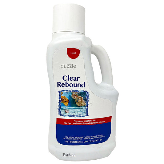 Dazzle Clear Rebound 2L - Enzyme Clarifiant DAZ05032 — Chimie | Destination Piscine Aide St-Bruno