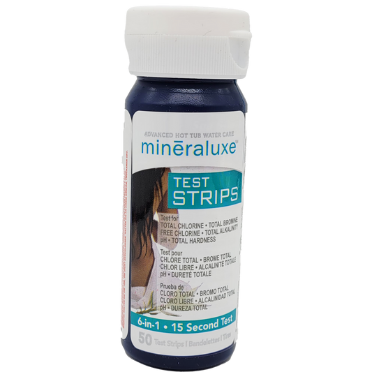 Mineraluxe - Bandelettes de Tests pour Piscines et Spas 50 pcs DML09770